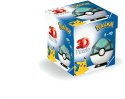 Ravensburger Puzzle 3D bila Pokemon m3 54 piese (RVS3D11581) - ejuniorul