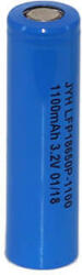 ipari termék Ipari LFP 18650P 3.2V 1100mAh LiFePO4 akkumulátor