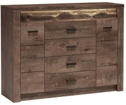  Komód Serfeno 104 (Sötét hamuszürke)