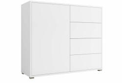  Komód Comfivo Tutela I (Fehér + Matt fehér)
