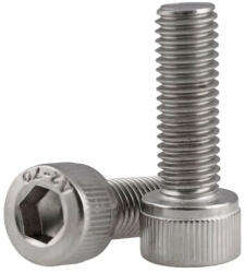  Hengeresfejű belsőkulcsnyílású csavar DIN 912 M3x12 8.8 Vz. tm (00912003001208801000)