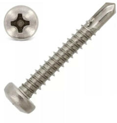  Önfúró lemezcsavar df. kh. DIN 7504/M 3, 9x32 A2 (07504039003240040032)