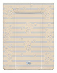  Babastar puha pelenkázó lap 50*70 cm - Levendula apró maci + pillangó - babastar