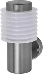 OSRAM Endura Style Rondo kültéri fali és folyosó lámpatest acél színben, 700 lm, 9W teljesítmény, 25000h élettartammal, IP44, 10 év garanciával, 3000K, 220-240V ( 4058075835108 ) (4058075835108)