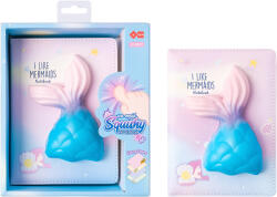 Traders notesz squishy-vel, A5, 128 mintás lap, hableány, iigen (IG6057)