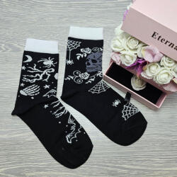 Yvonne FELEMÁS halálfejes zokni 43-46 67565