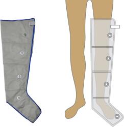  Láb mandzsetta 4 légkamrás PQ-1000-hez (M, L méret) - 1 darab - rapidtest-lab - 33 400 Ft