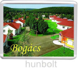  Bogács- Jurta Üdülőközpont hűtőmágnes (műanyag keretes)