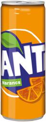 Coca-Cola Fanta narancs dobozos 330 ml ( 0, 33 l) Szénsavas Üdítőital