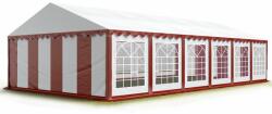 Pártystany-Jičín s. r. o Rendezvénysátor 6x12m PVC PREMIUM Tűzálló szín fehér Varianta: Rendezvénysátor 6x12m PVC PREMIUM Tűzálló szín piros-fehér