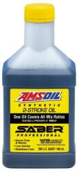 AMSOIL SABER Professional 2T 946ml - Ulei sintetic 2 timpi pentru amestec până la 100: 1 (ATPQT)