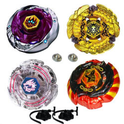  Pachet titirezi 4D FLAME 4 buc + 2 lansatoare + 2 varfuri metalice: BB118 Phantom Orion, BB111 Mercury Anubius, BB43 Spegasis LDrago, BB99 Hell Kerbecs (P4BURNFLAME2LA)