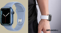 hoco Apple Watch-hoz 38/40/41mm, óraszíj, Hoco, Flexible szilikon szíj WA01 - Ködöskék (WA0138-703)