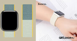 hoco Apple Watch-hoz 38/40/41mm, Hoco, Original, tépőzáras szövet szíj, WA02 - Napos felhő (WA0238-NF)