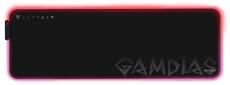GAMDIAS NYX P3 Gamer egérpad RBG keretvilágítással (NYXP3)