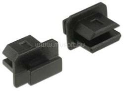Delock Porvédő mini Displayport típusú kimenethez fogantyúval 10 db fekete (DL64026) (DL64026)