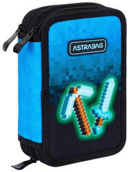 Astra Blue Pixel felszerelt 3 emeletes tolltartó (503024055)
