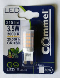 Commel LED izzó G9, 3.5W, 315lm, 3000K; 305-401 (305-401)