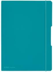 Herlitz Caiet A4 My. Book Flex, 2x40 file, dictando+patratele, turcoaz, Herlitz HZ9478180 (9478180)