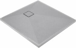 Deante Cadita de dus patrata Deante Correo din granit gri 80x80 cm (KQR_S42B) - neakaisa