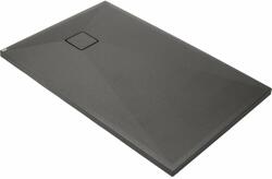 Deante Cadita de dus dreptunghiulara Deante Correo din granit antracit 100x70 cm (KQR_T75B) - neakaisa