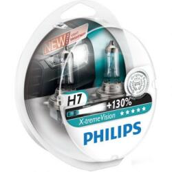 Philips Set 2 Becuri auto far halogen Philips H7 X-treme Vision, +150%, 12V, 55W
