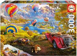 Educa Puzzle Educa din 3000 de piese - Valea cu baloane (EDU19947) Puzzle
