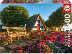 Educa Puzzle Educa din 1500 de piese - Santana, Madeira (EDU19938) Puzzle