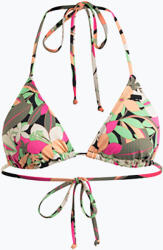 Roxy Fürdőruha felső ROXY Printed Beach Classics Tiki Tri anthracite palm song s
