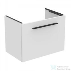 Ideal Standard I. Life S 60x37, 5 cm-es 1 fiókos fali szekrény mosdó és fogantyú nélkül, matt fehér T5292DU (T5292DU)