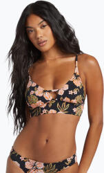 Billabong Fürdőruha felső Billabong Hooked On Tropics V Neck black pebble
