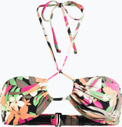 Roxy Fürdőruha felső ROXY Printed Beach Classics Halter anthracite palm song s