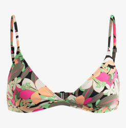 Roxy Fürdőruha felső ROXY Printed Beach Classics Tri anthracite palm song s