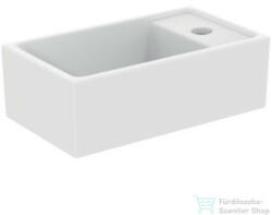Ideal Standard TEMPO 37x21 cm-es falra/bútorra szerelhető mosdó jobb oldali csaplyukkal, matt fehér E2112V1 (E2112V1)