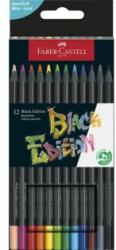 Faber-Castell Creioane colorate Faber Castell Black Edition, 12 buc