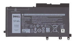 Dell DJWGP Gyári Akkumulátor, 51WHR, 3 Cella, Lithium Ion (ET-DJWGP)
