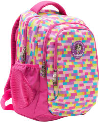 budmil Samantha rózsaszín mintás lány hátizsák (10110214-017243)