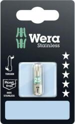 Wera 3867/1 TS nemesacél bit, TORX T25 x 25 Wera 05073623001 Hossz: 25 mm
