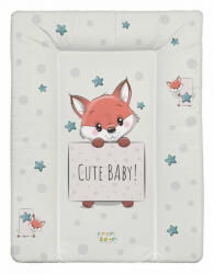  Babastar puha pelenkázó lap 50*70 cm - Levendula csillagos róka