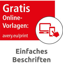 AVERY L7917-10 210x297mm ultra ellenálló 10db-os etikett (L7917-10) - tintasziget