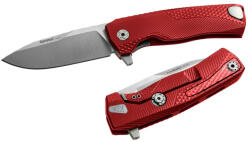 lionSTEEL ROK Aluminium Red Satin Zsebkés (ROK A RS)