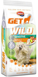 Panzi | Get Wild | Sensitive | Felnőtt kutyáknak | Száraztáp | Csirke és búzamentes | Pulyka - 15 kg (315294)
