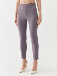 Elisabetta Franchi Pantaloni din material PA-005-36E2-V280 Violet Slim Fit