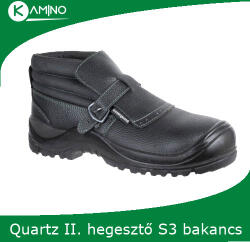 Coverguard Quartz II. S3 SRC lábfejvédős hegesztő munkavédelmi bakancs (9QUAR10042)