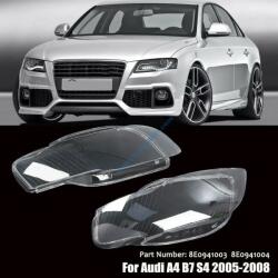  Audi A4 B7 lámpabúra, fényszóró búra 2005-2009 Jobb oldal (anyós oldal)