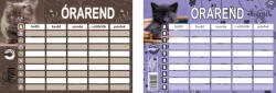 T-Creativ Órarend T-Creativ kicsi 24 Cats 117x165 cm 25 db-os csomag (N13043TCA)