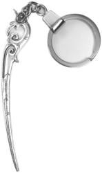 Maria King Könyvjelző kulcstartó, ezüst színben (STM-112-ku)