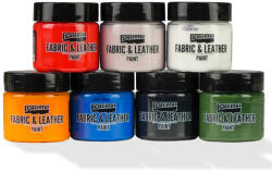  PC Textil- és bőrfesték 50 ml - Többféle színben