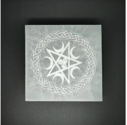 R. M. ékszer Szelenit négyzet kelta pentagram 10cm (109565)