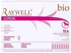 Raywell BIO TEA - Hajnövesztő és Hajhullás elleni ampulla csomag, Nőknek 10*10ml